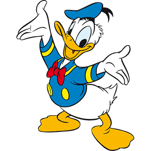 Donald Duck kleurplaten