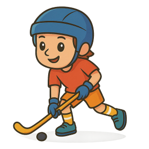 Hockey kleurplaten