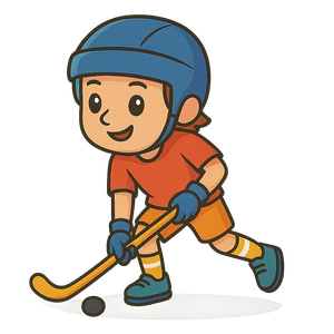 Hockey kleurplaten