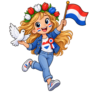 Bevrijdingsdag kleurplaten