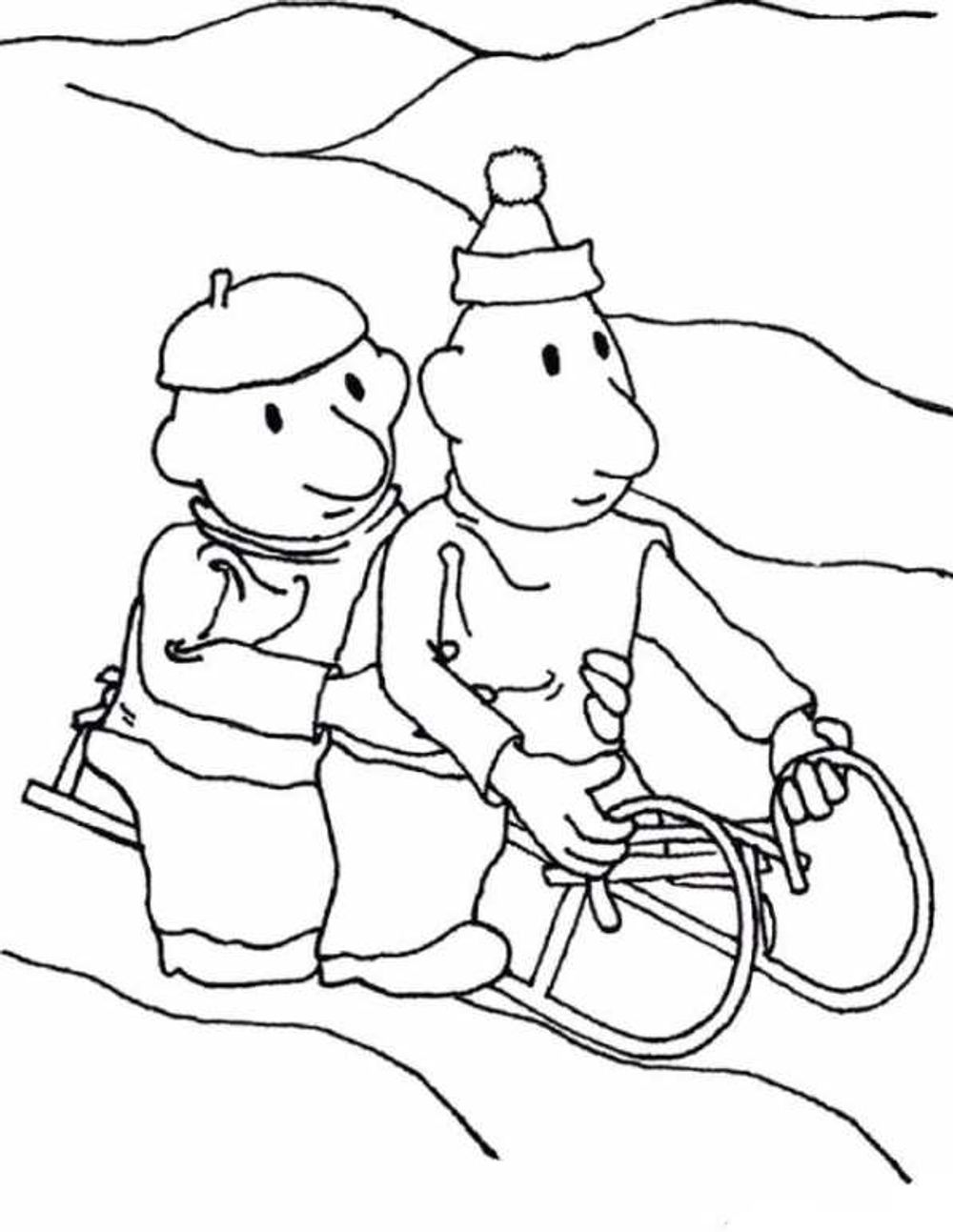 buurman en buurman sleeën
