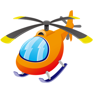 Vliegtuigen en helikopters kleurplaten