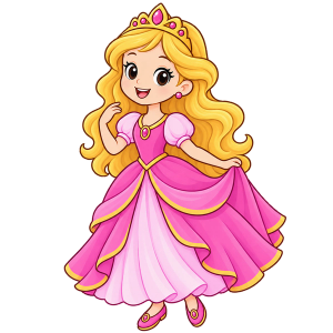 Prinsessen kleurplaten
