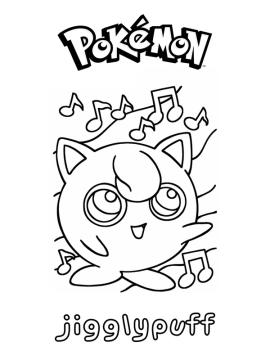 kleurplaat jigglypuff pokemon