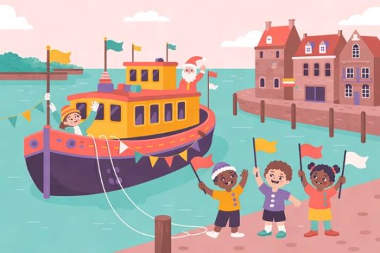 Intocht Sinterklaas 2026: zaterdag 14 november in Grave — illustratie