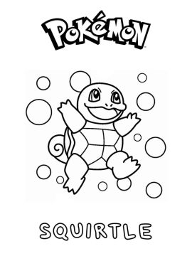 pokemon kleurplaat squirtle
