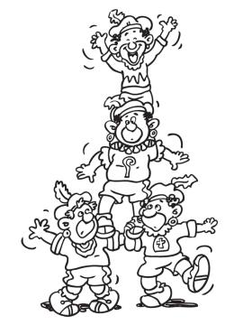 pieten kleurplaat sinterklaas