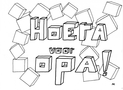 kleurplaat verjaardag opa