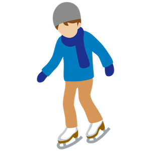 Schaatsen kleurplaten