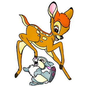 Bambi kleurplaten
