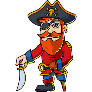 Piraten kleurplaten