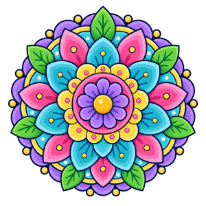 Mandala kleurplaten