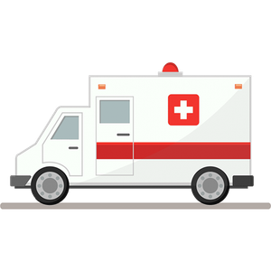 Ambulance kleurplaten