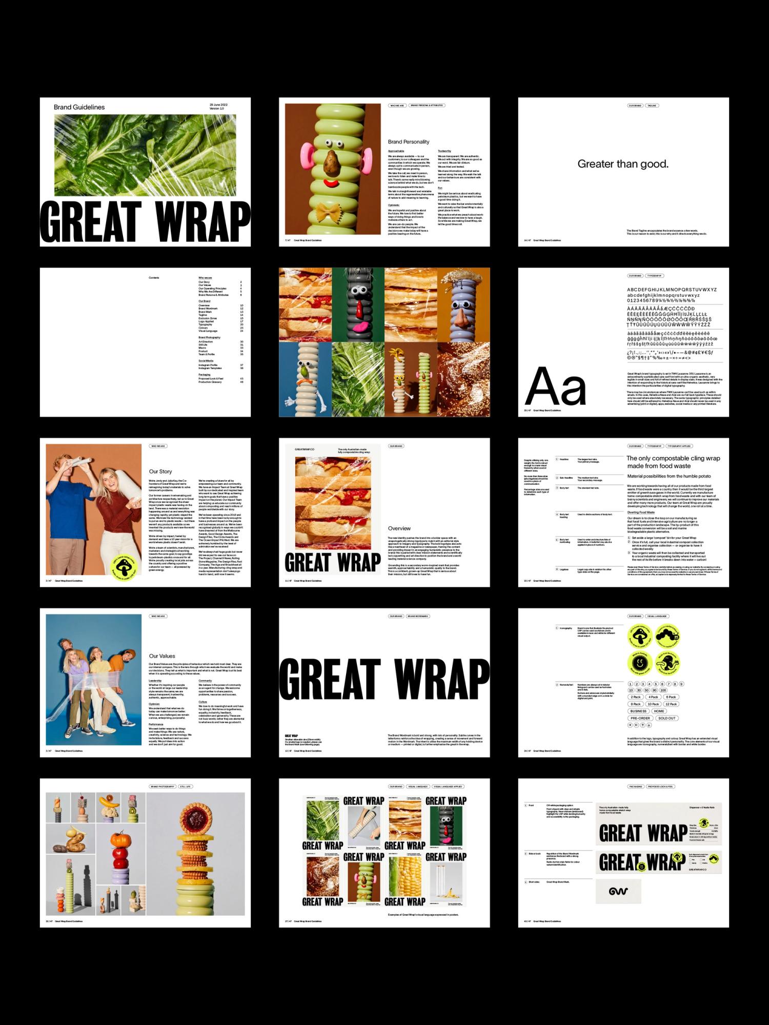 New Branding for Great Wrap by A Friend Of Mine — BP&O
