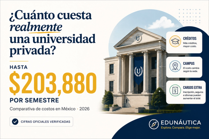 hasta 200 mil por semestre sale la uni mas cara de mexico