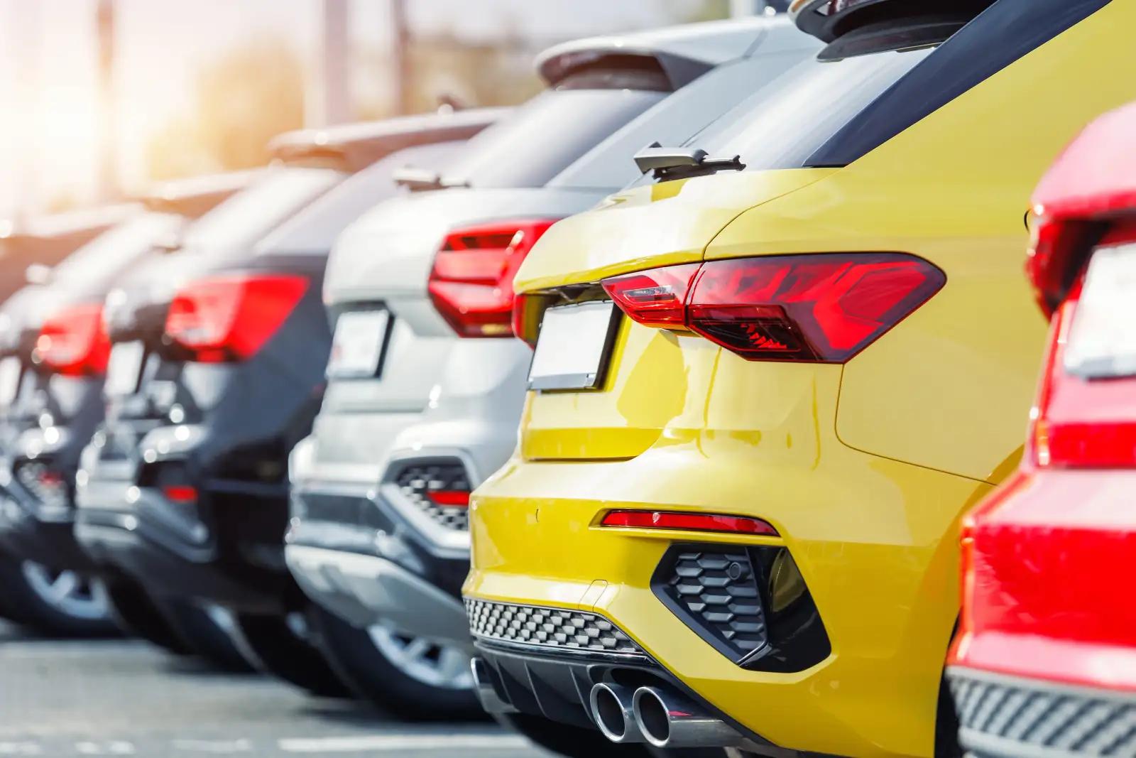 Arnold Clark dealership with used cars and digital verification tools