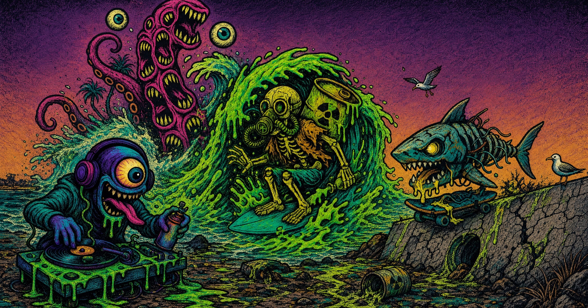 The Bands That Sound Like Salt Water and Broken Glass: A Guide to Surf Punk