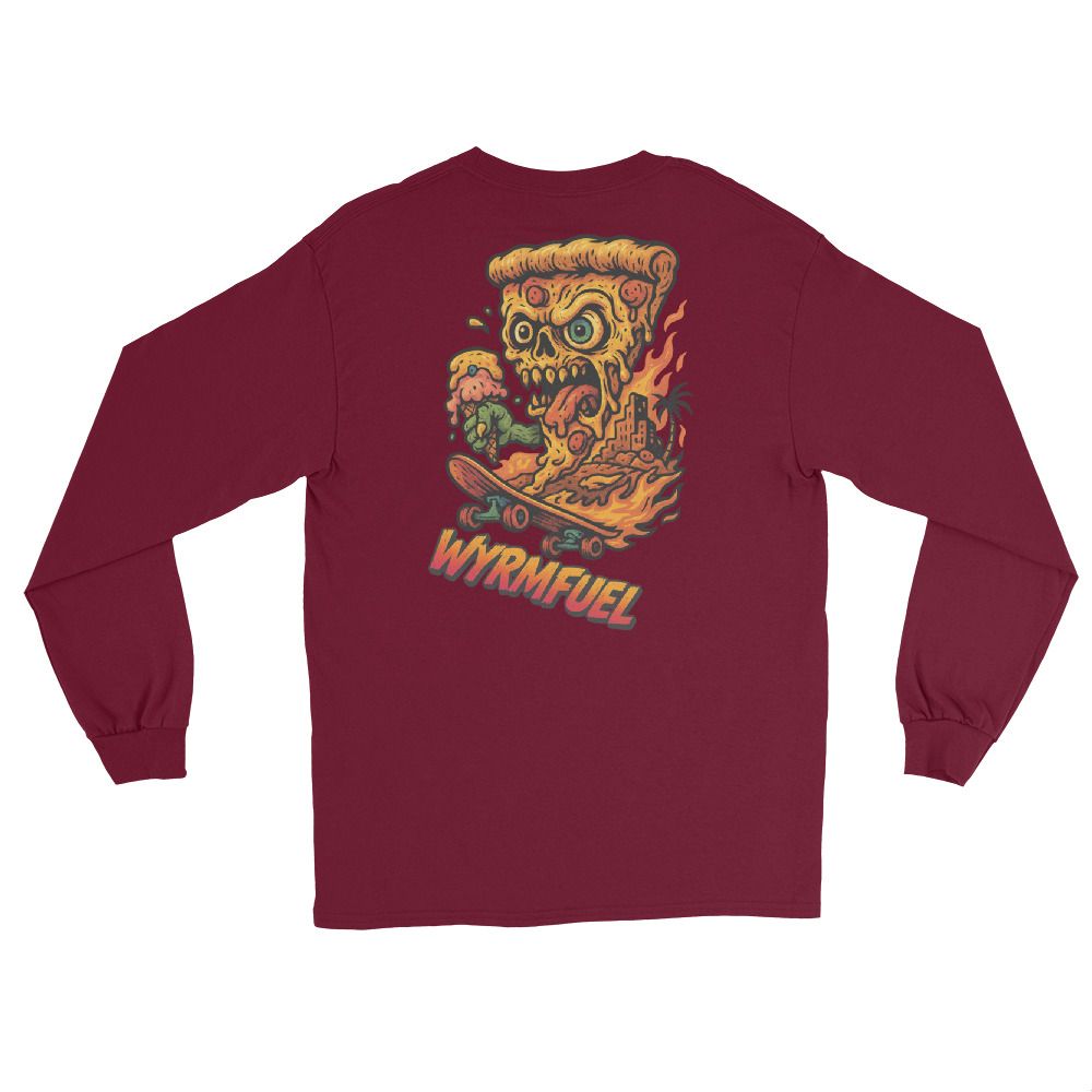 Deep Dish Doom Long Sleeve back