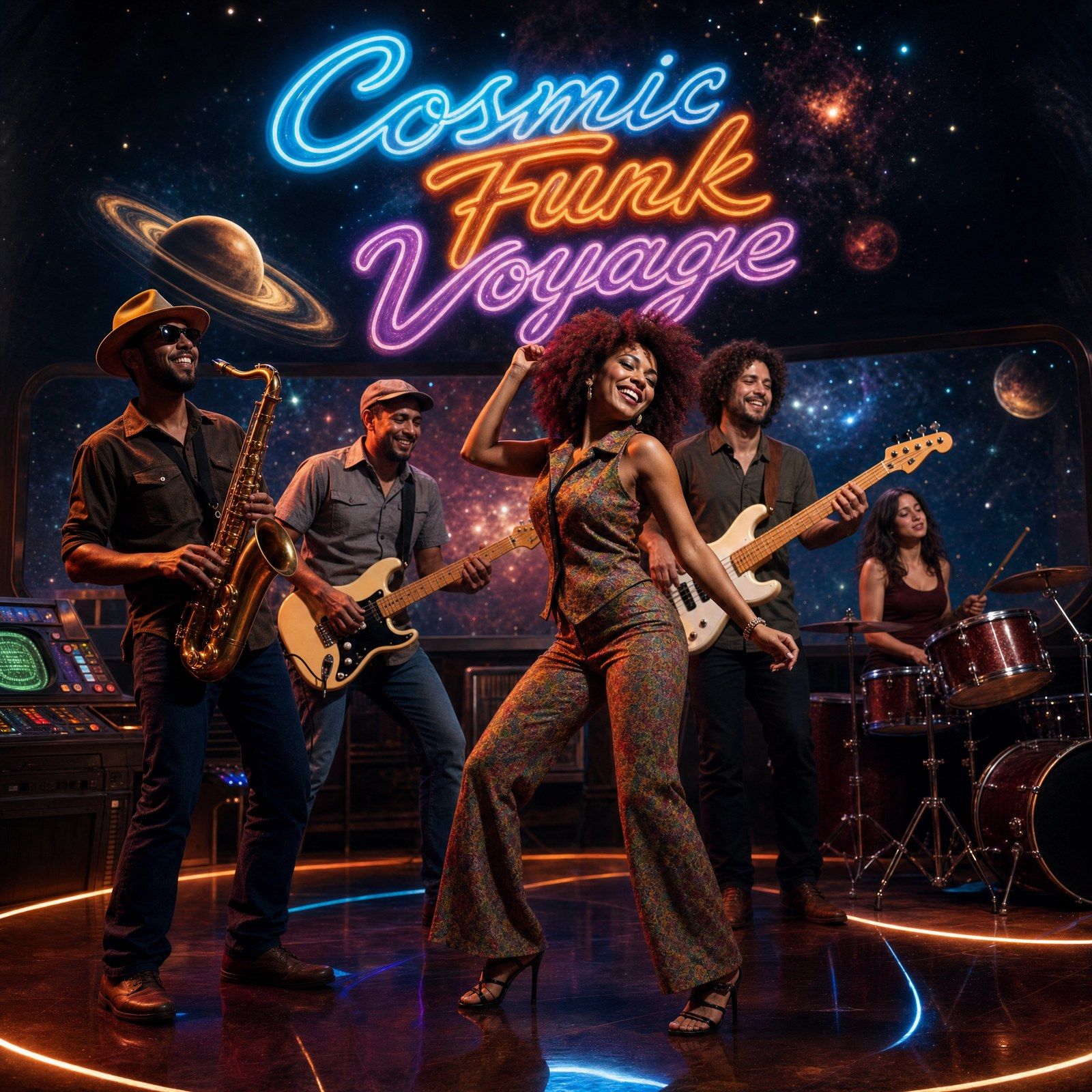 Cosmic Funk Voyage cover art