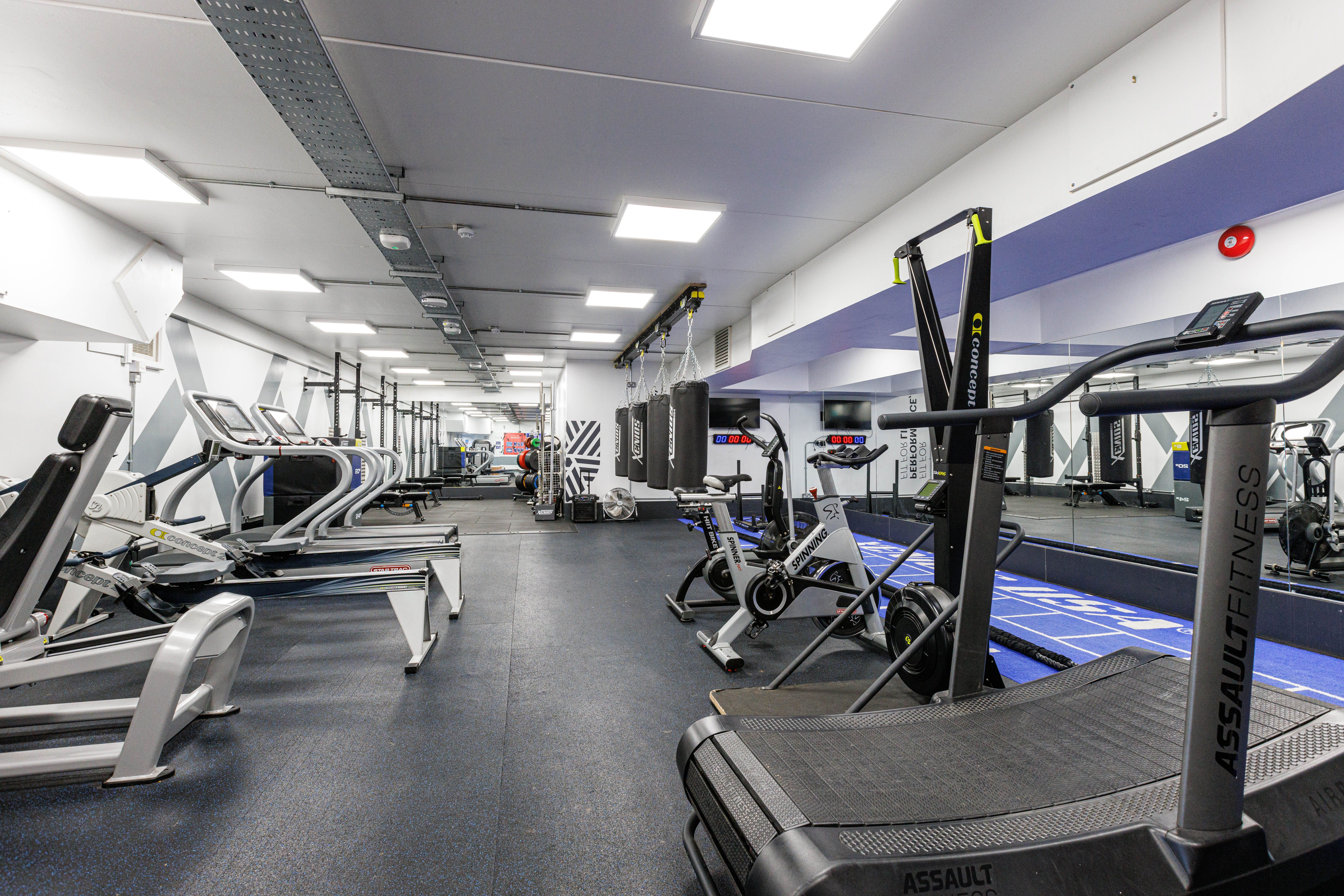 Image of inside a gym 