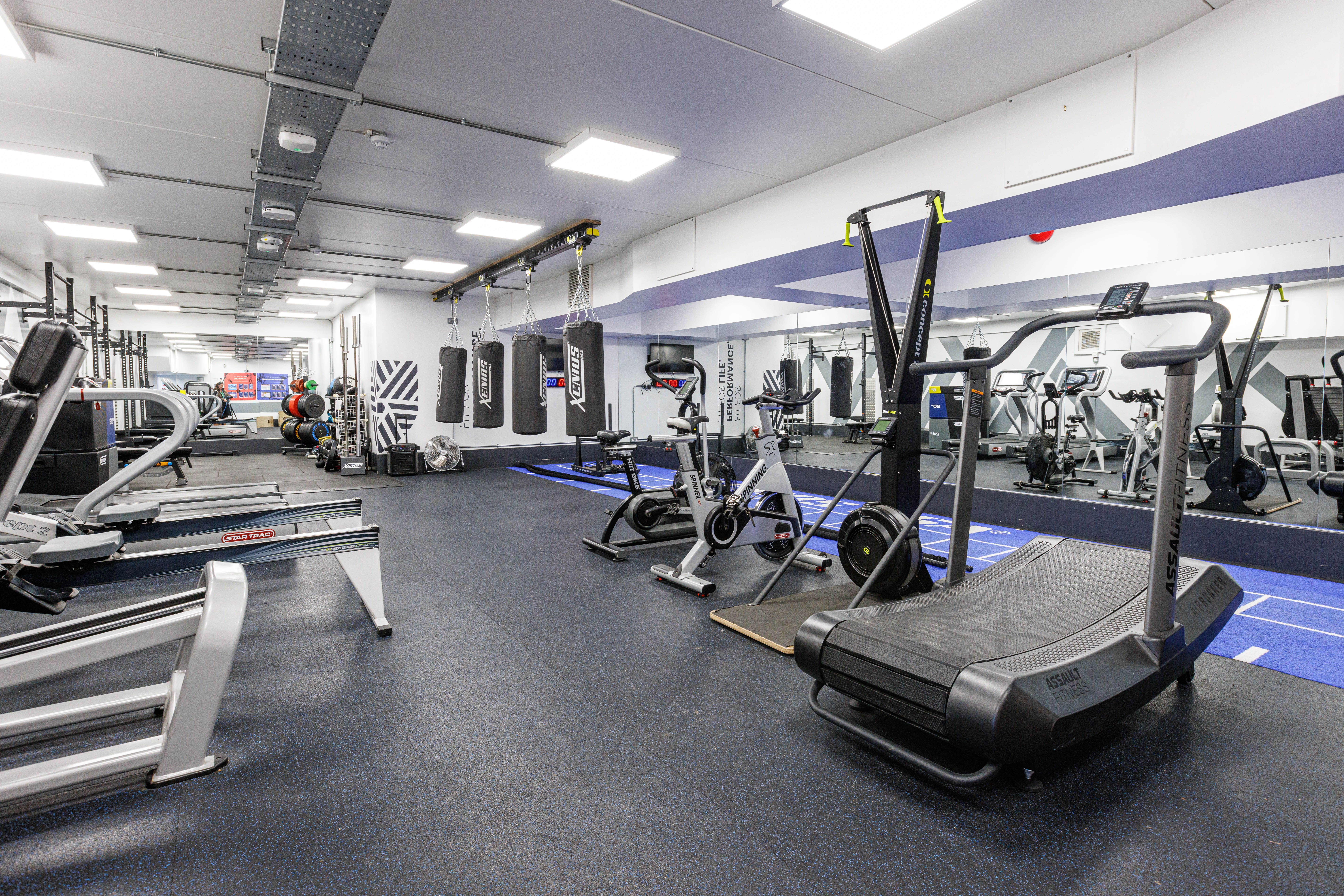 Image of inside a gym 