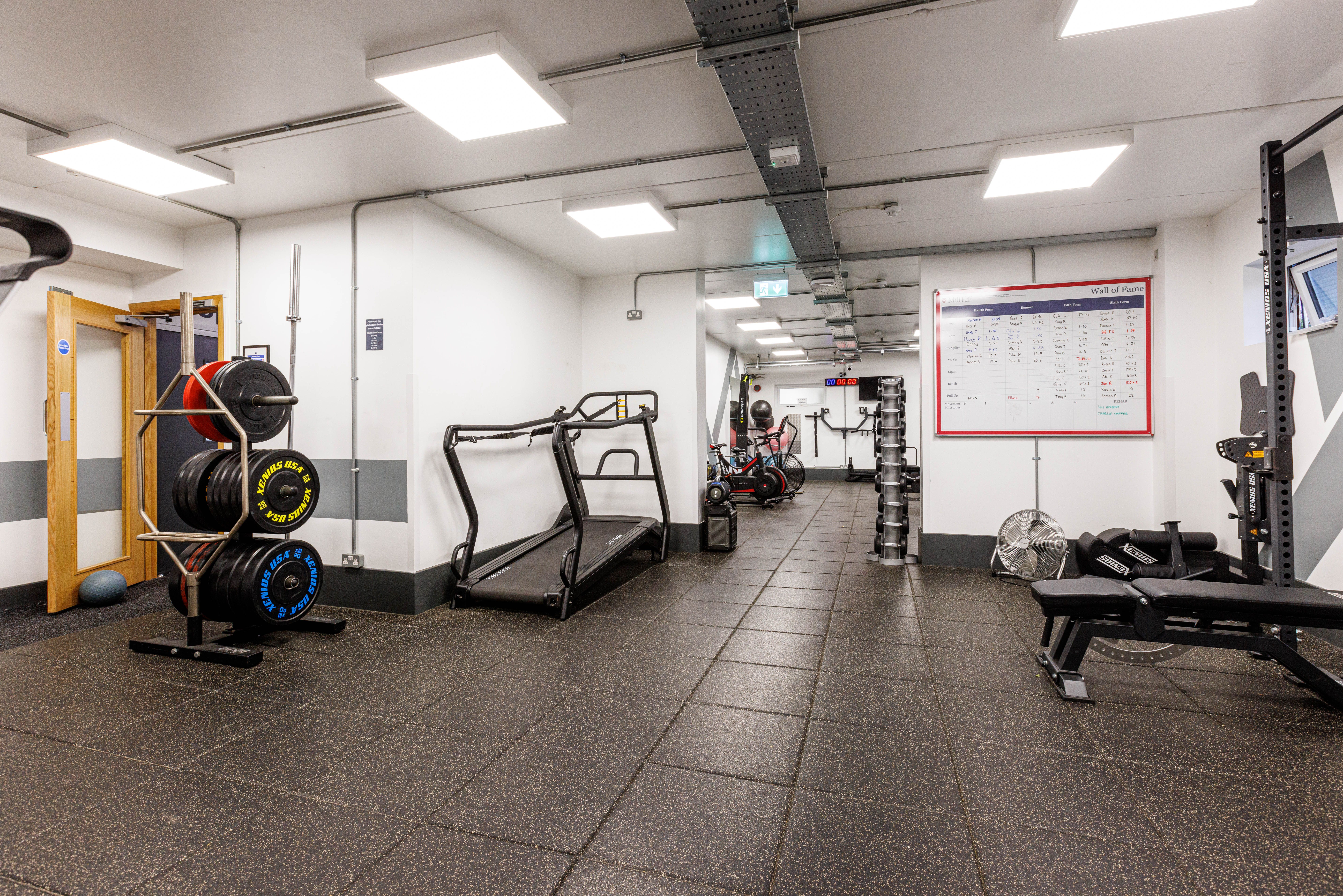 Image of inside a gym 