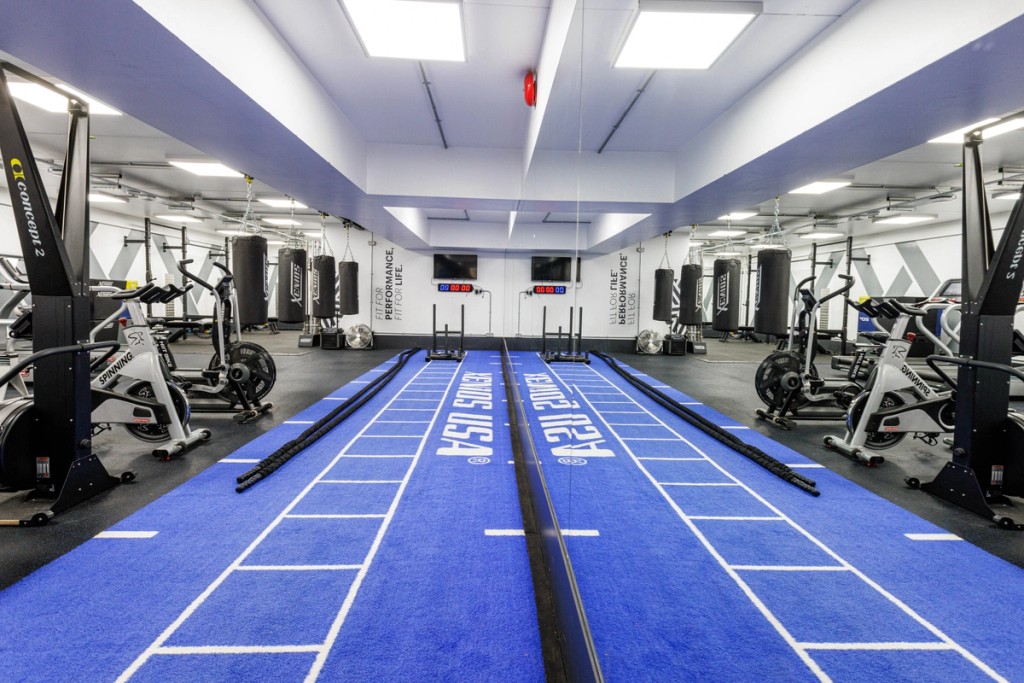 Image of inside a gym 