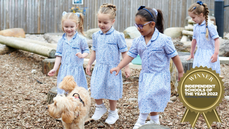 Image of little girls from Grimsdell, Mill Hill Pre Prep