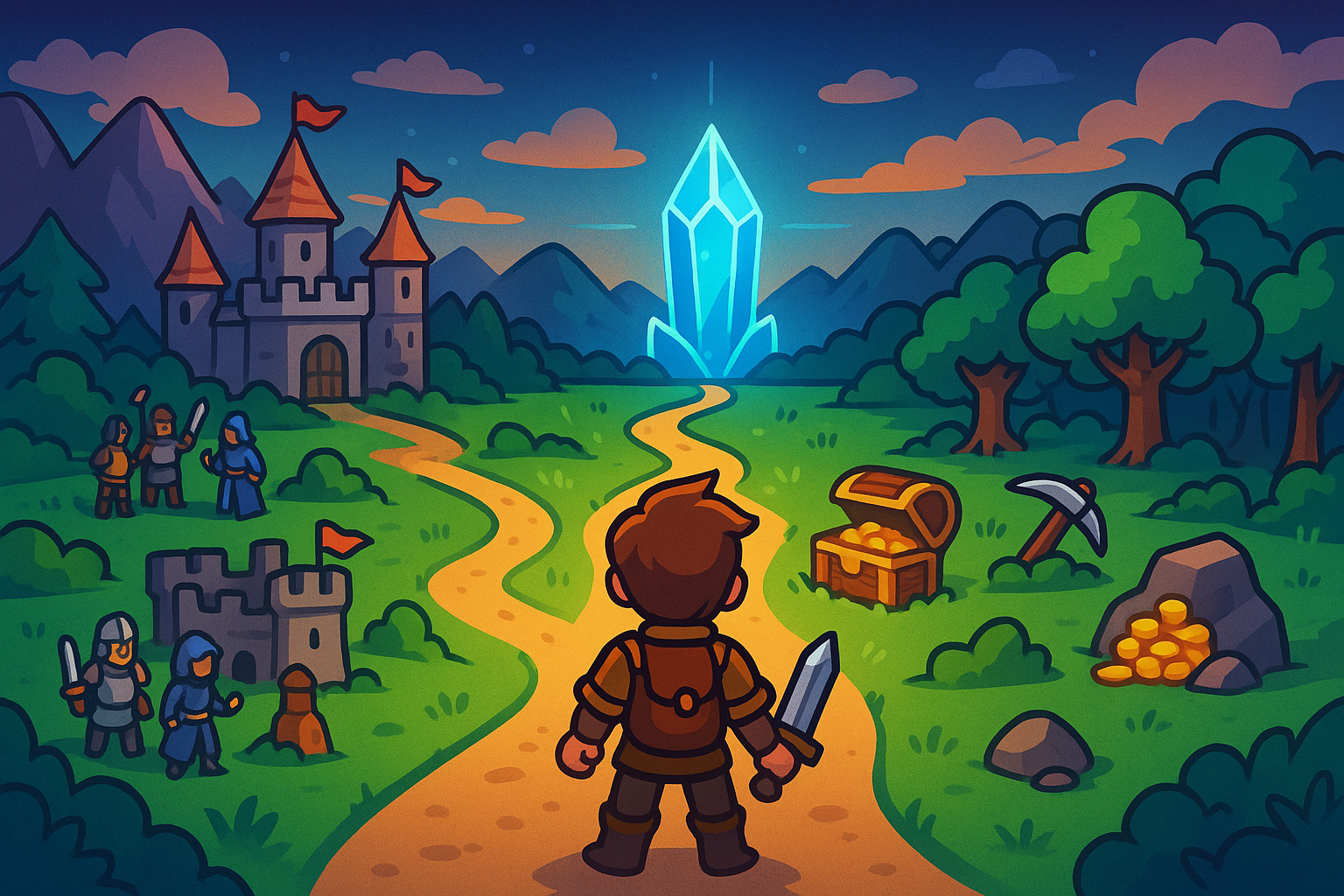 Idlekin, the MMO Idle Game you can take anywhere