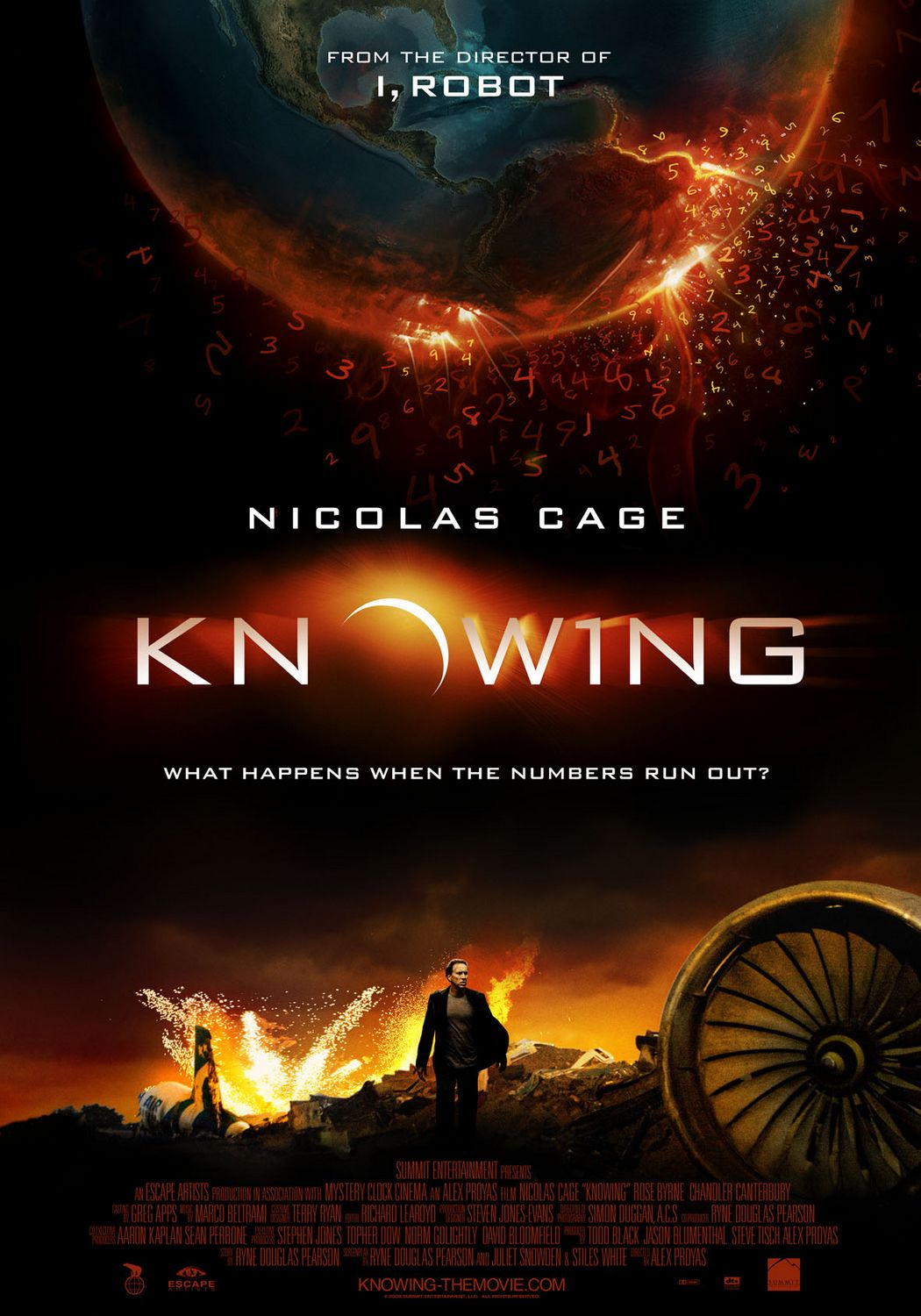 Knowing movie poster