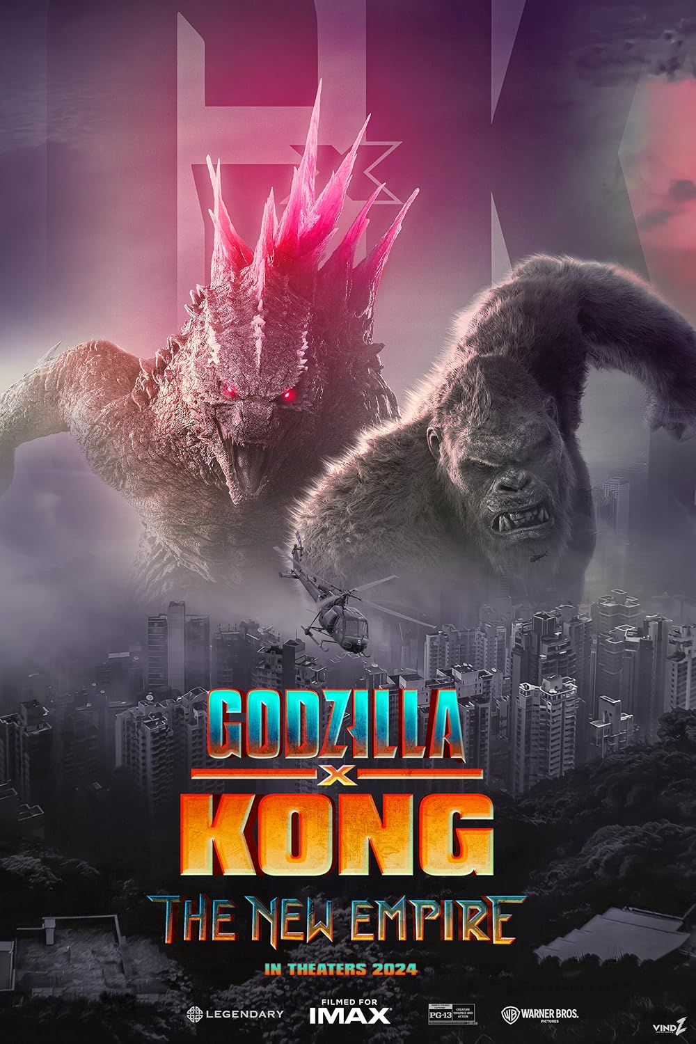 Godzilla x Kong: The New Empire movie poster