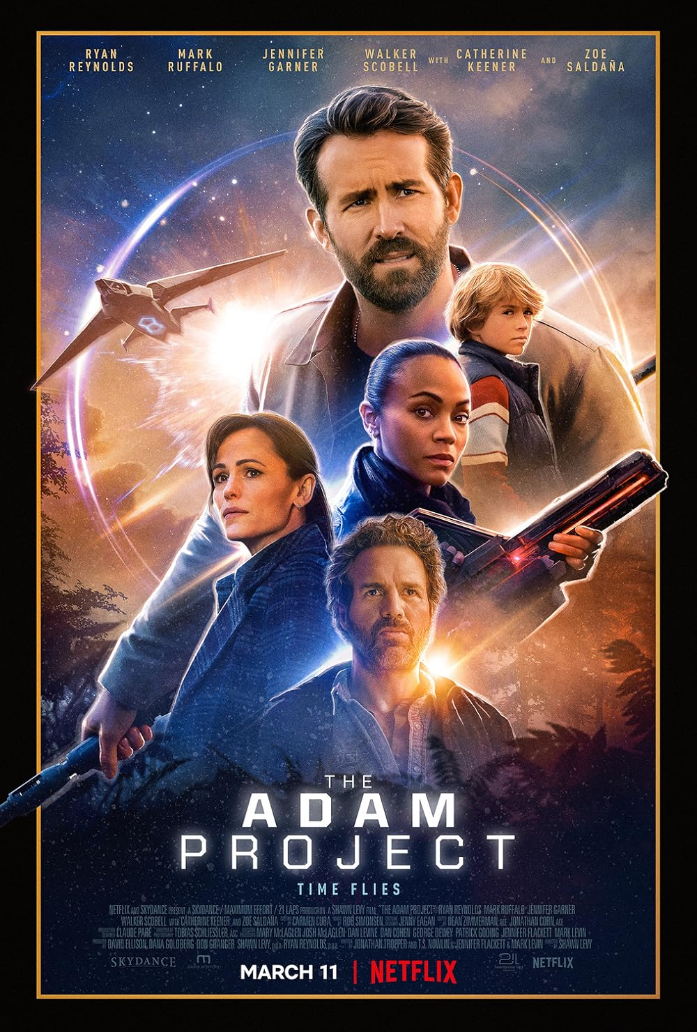 The Adam Project movie poster