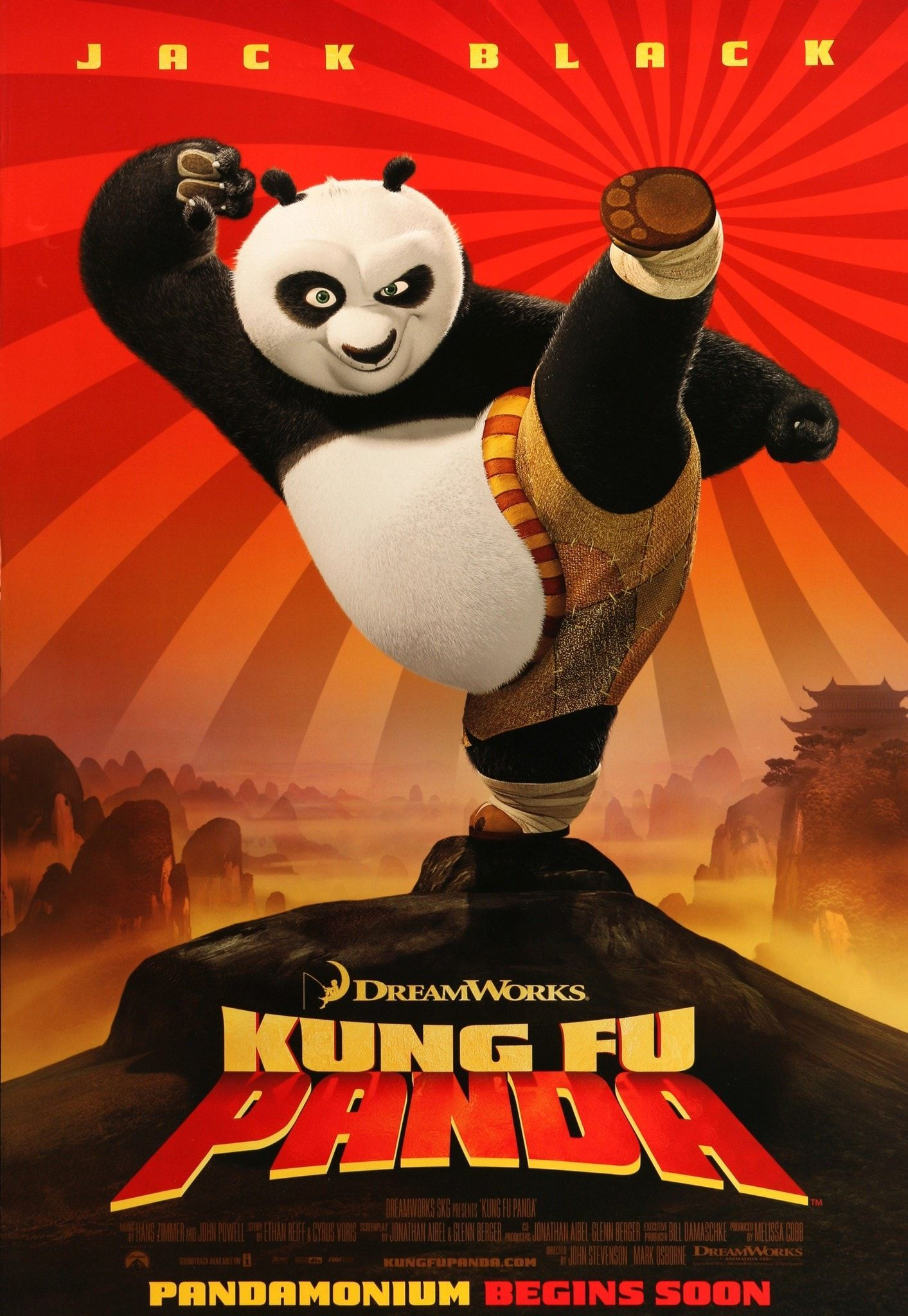 Kung Fu Panda movie poster