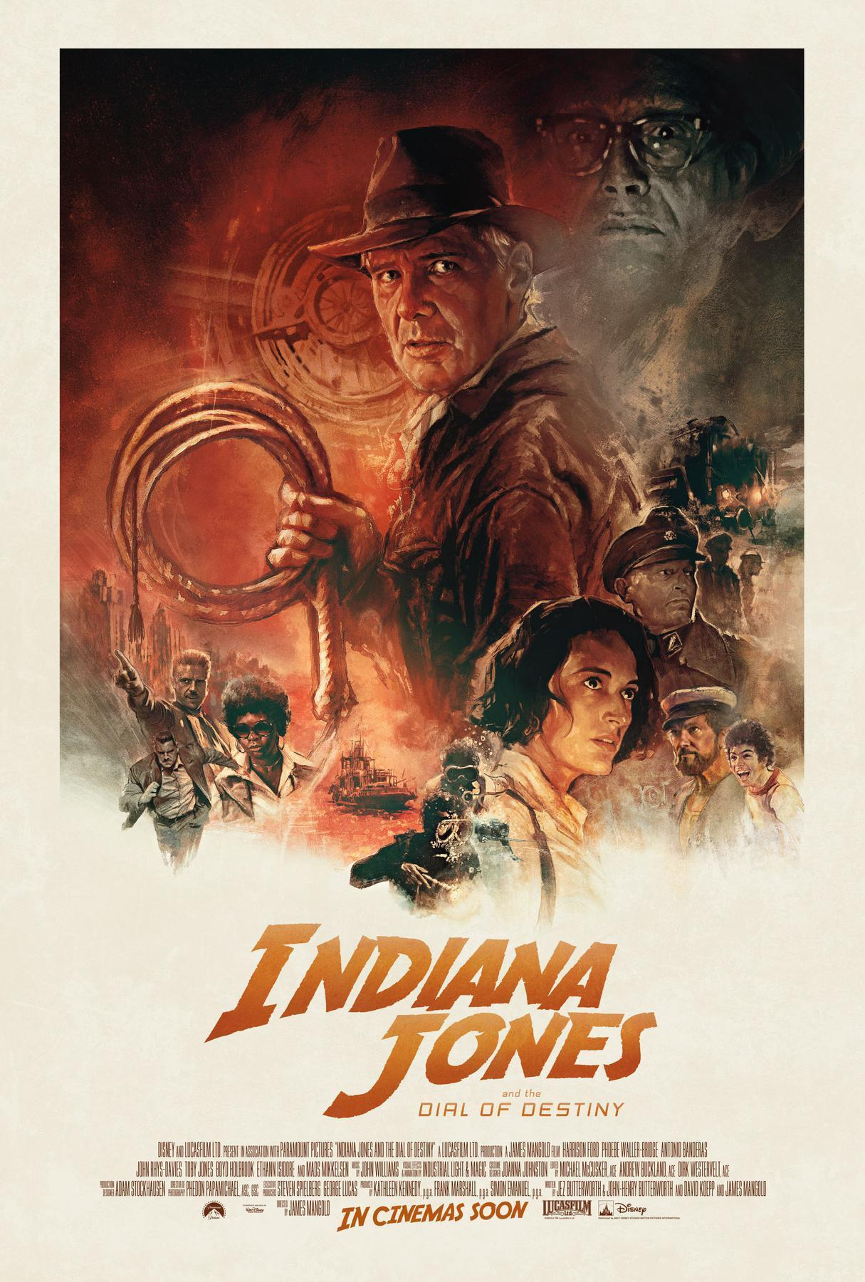 Indiana Jones and the Dial of Destiny movie poster