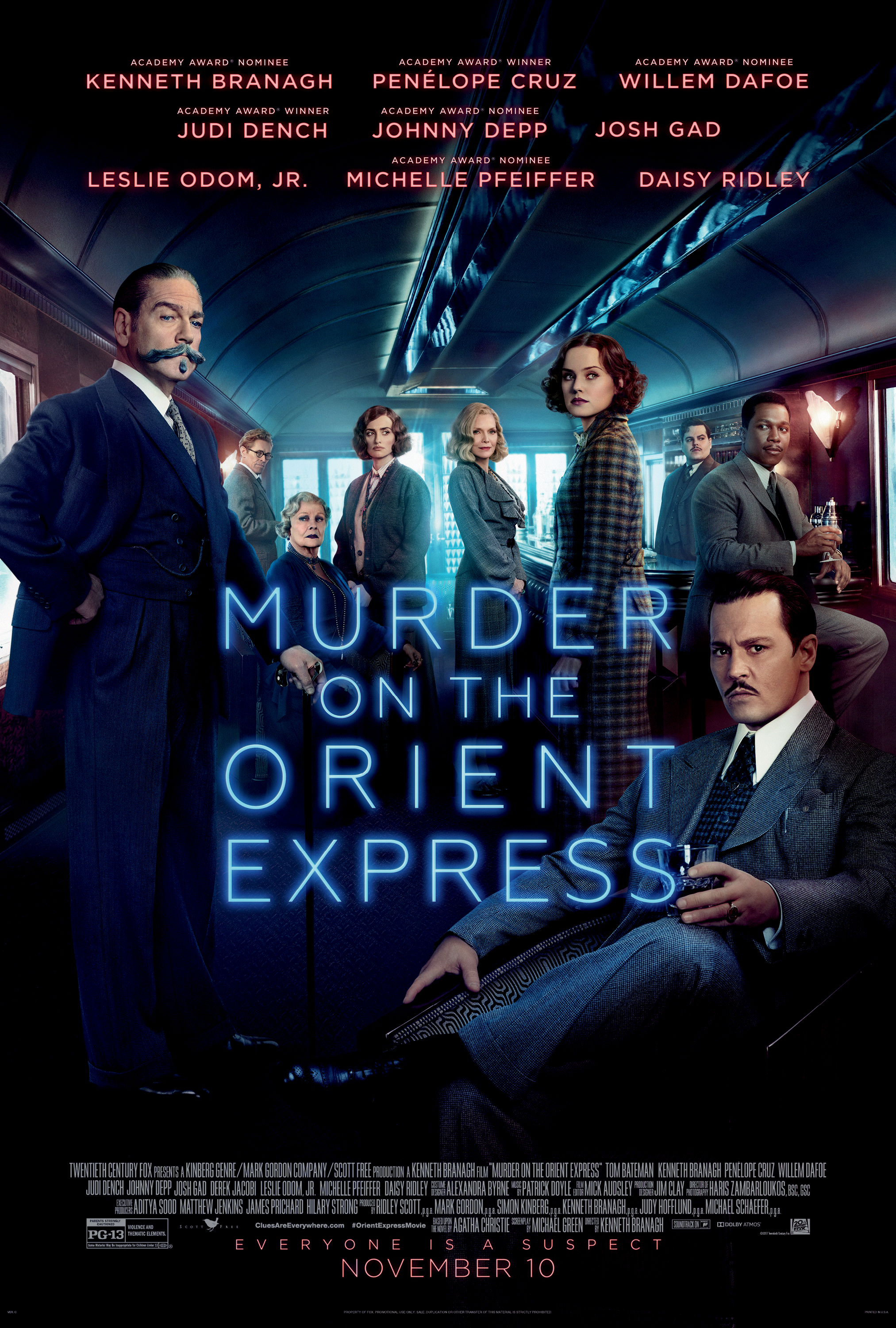 Murder on the Orient Express movie poster