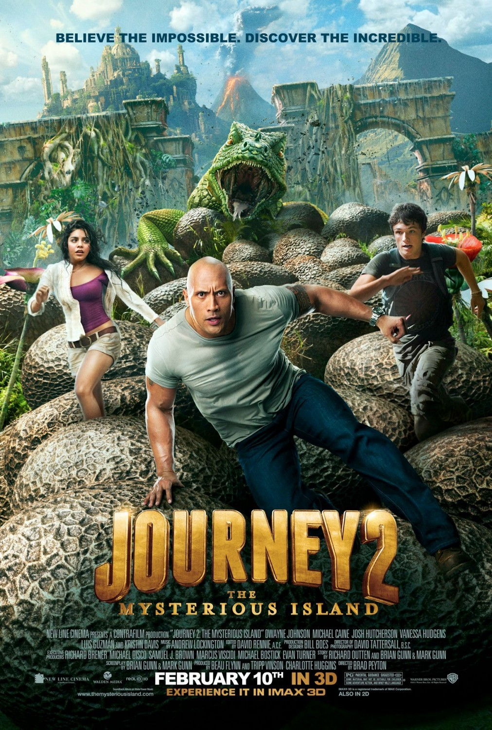 Journey 2: The Mysterious Island movie poster