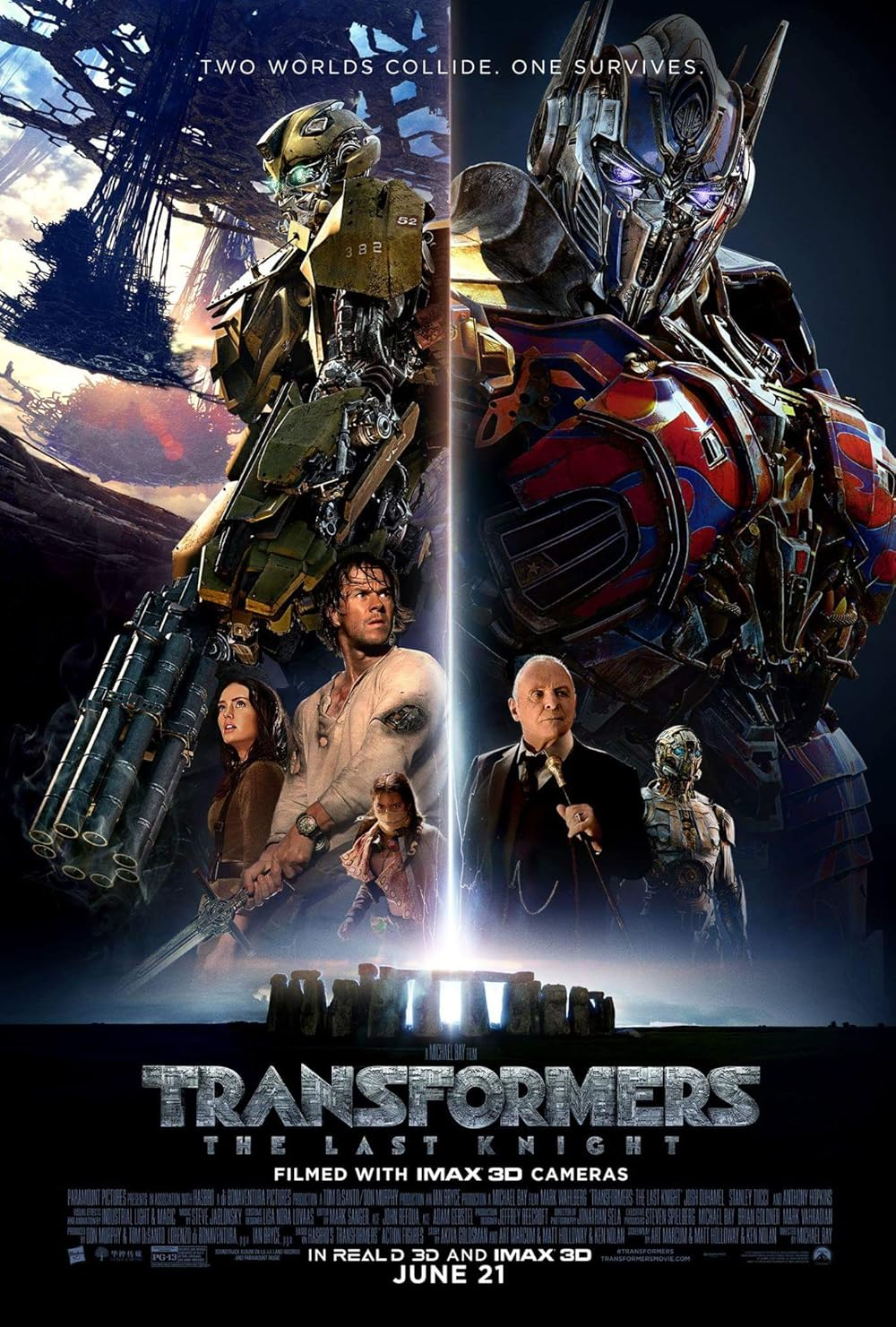 Transformers: The Last Knight movie poster