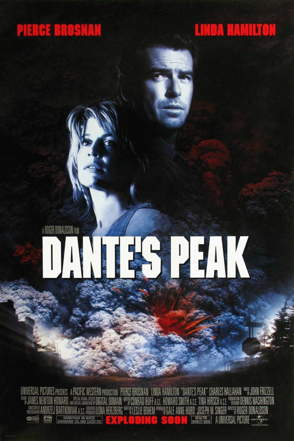 Dante's Peak movie poster