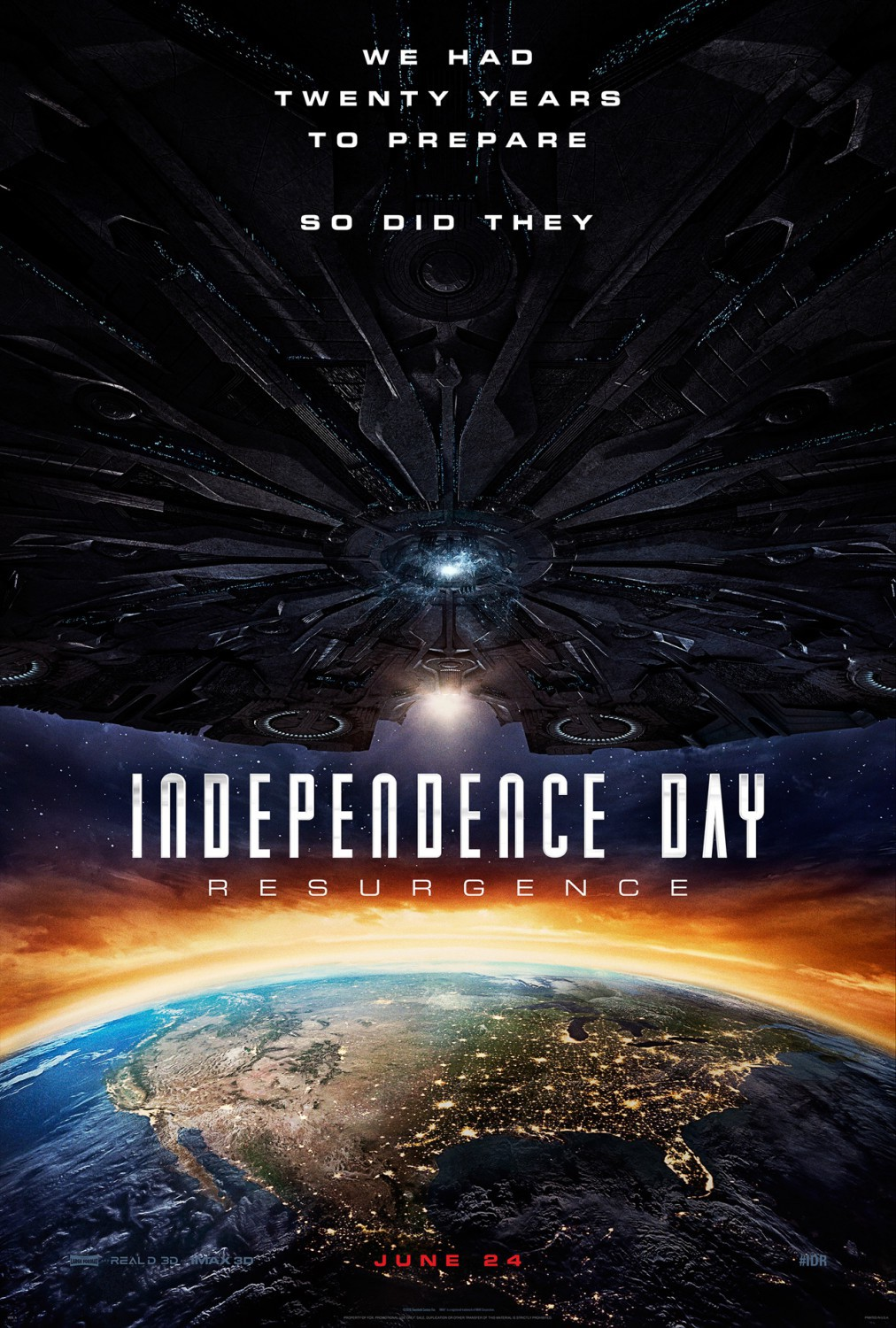 Independence Day: Resurgence movie poster