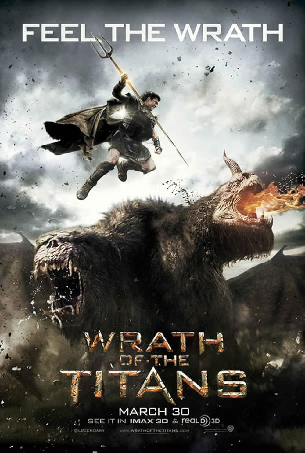 Wrath of the Titans movie poster