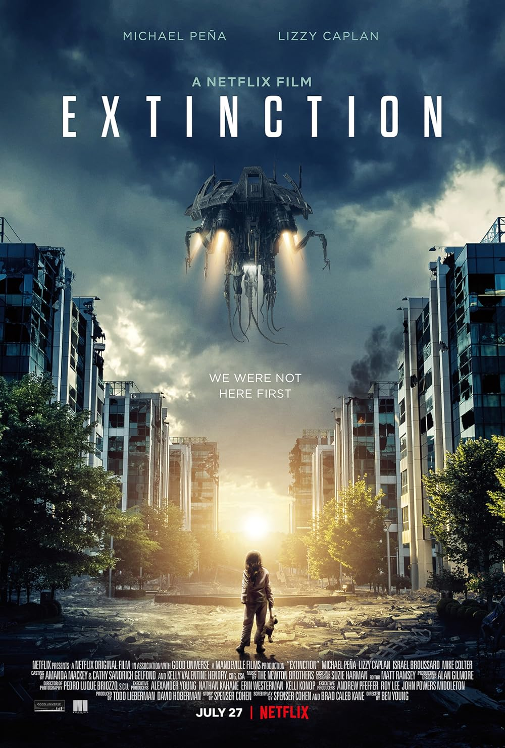Extinction movie poster