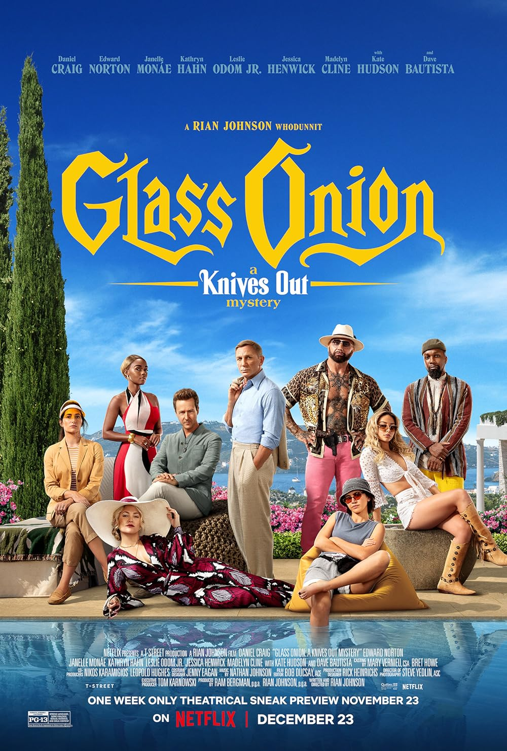 Glass Onion movie poster