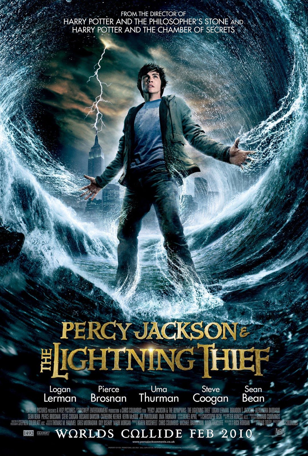 Percy Jackson & the Olympians: The Lightning Thief movie poster