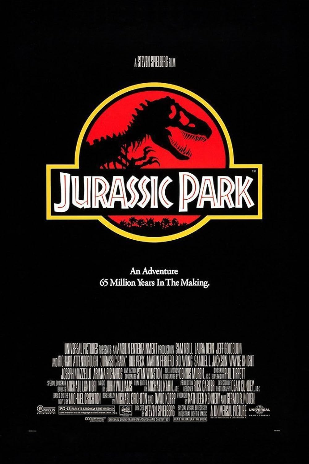 Jurassic Park movie poster