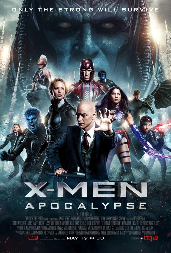 X-Men: Apocalypse movie poster