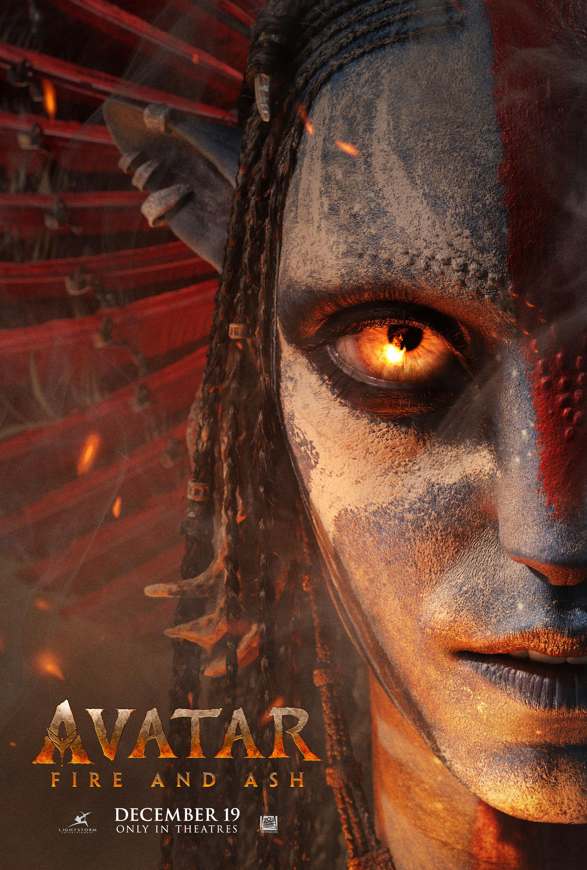 Avatar: Fire and Ash movie poster