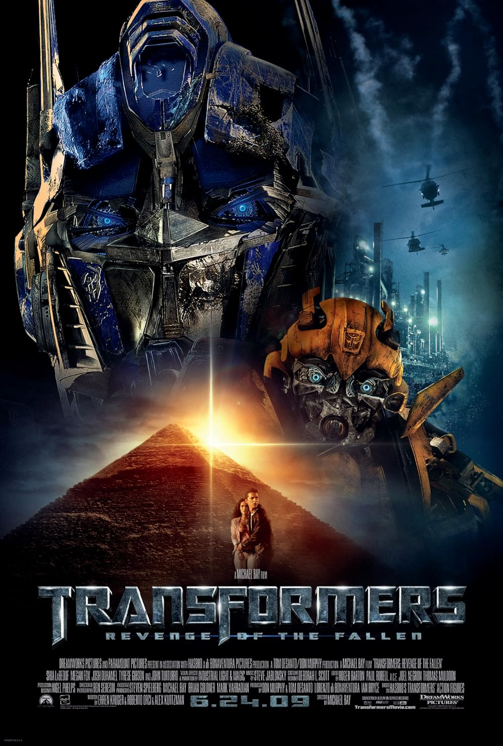 Transformers: Revenge of the Fallen movie poster