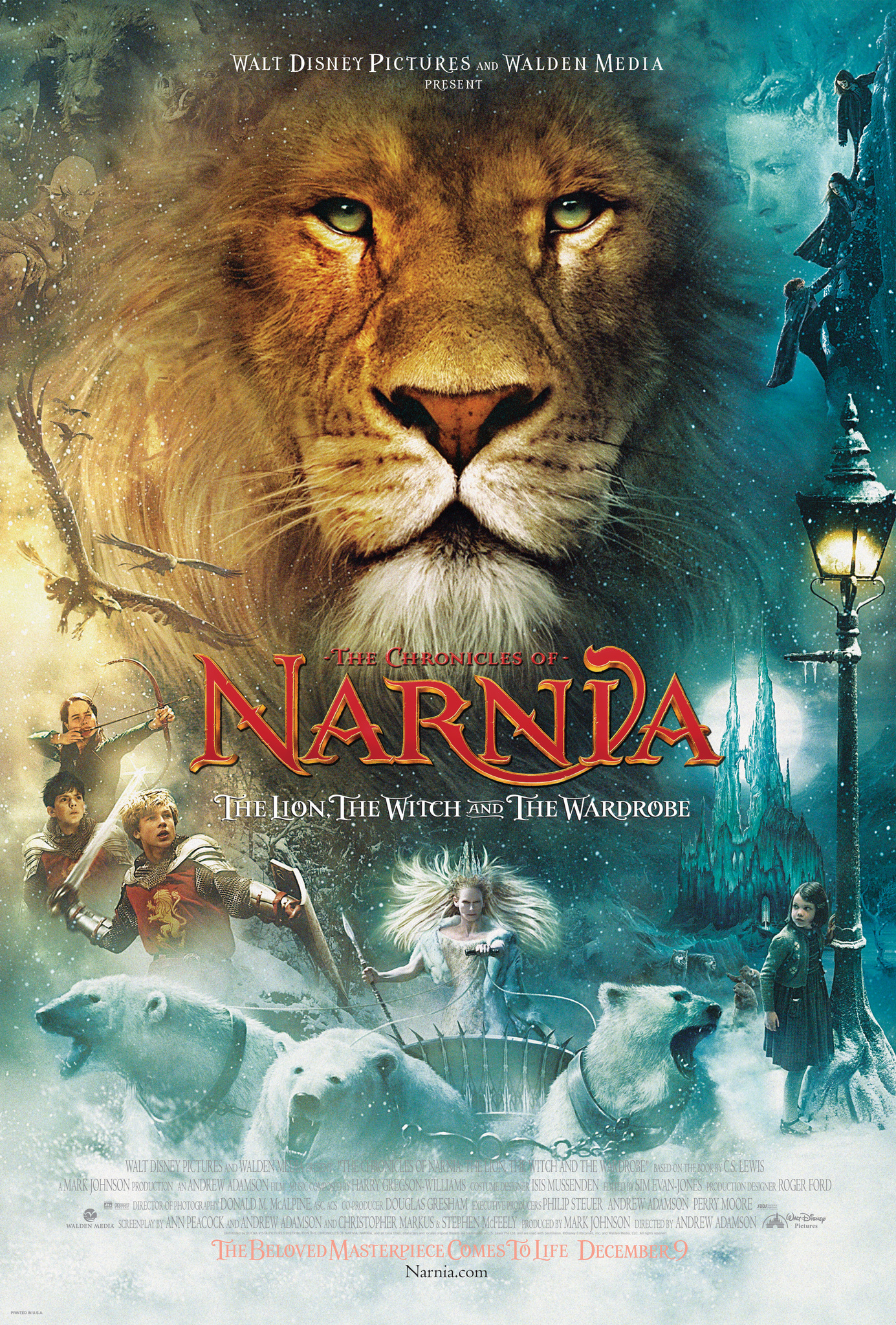The Chronicles of Narnia: The Lion, the Witch and the Wardrobe movie poster