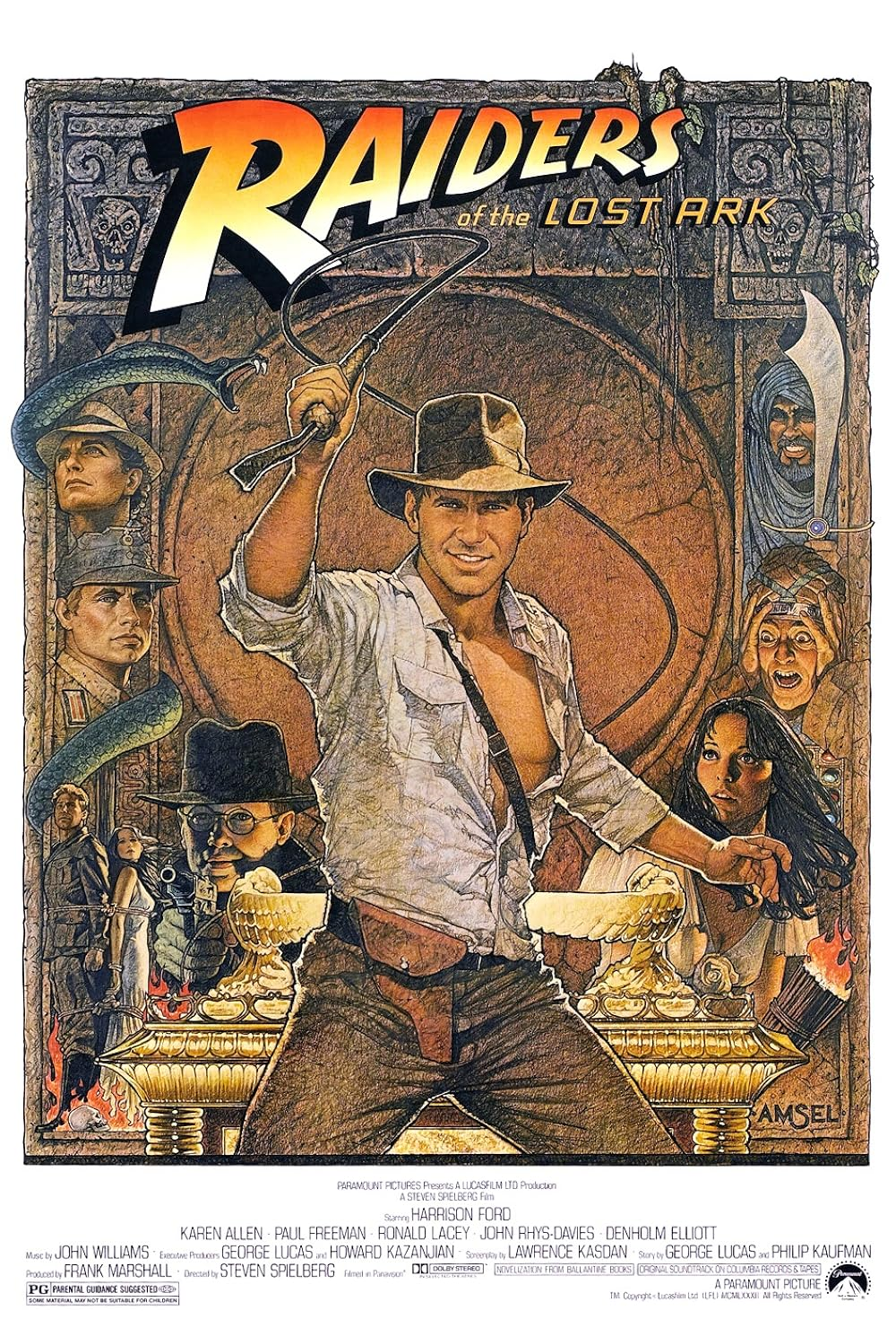 Raiders of the Lost Ark movie poster