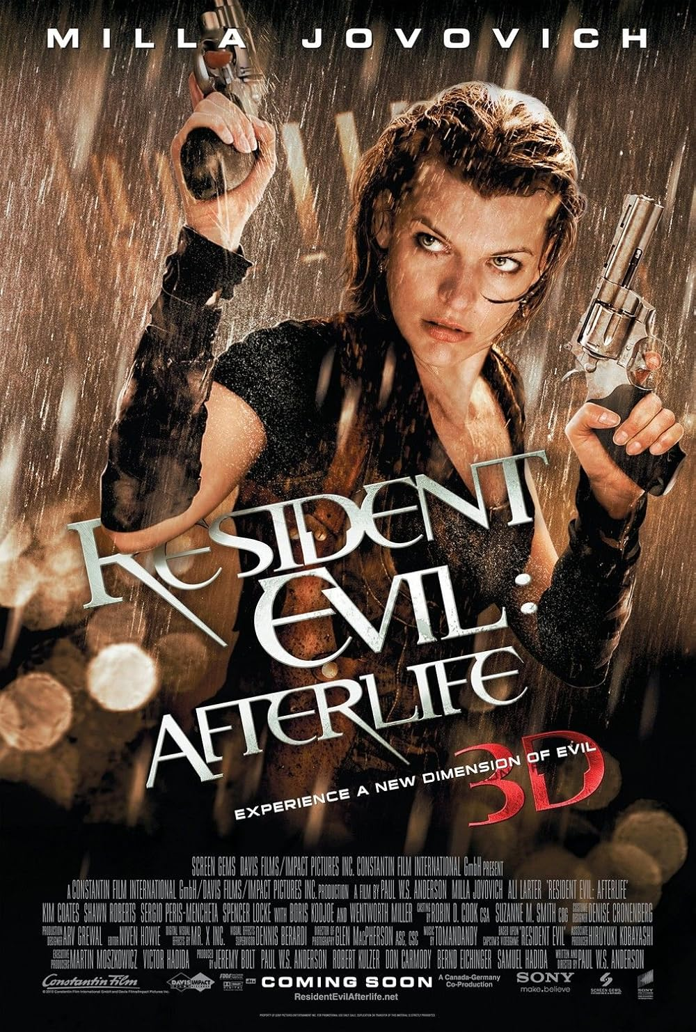 Resident Evil: Afterlife movie poster